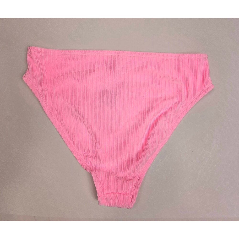 Wild Fable Pink Mid Rise Bikini Bottom Size Extra Large - Picture 2 of 4